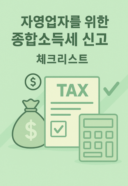 자영업자 종합소득세 신고