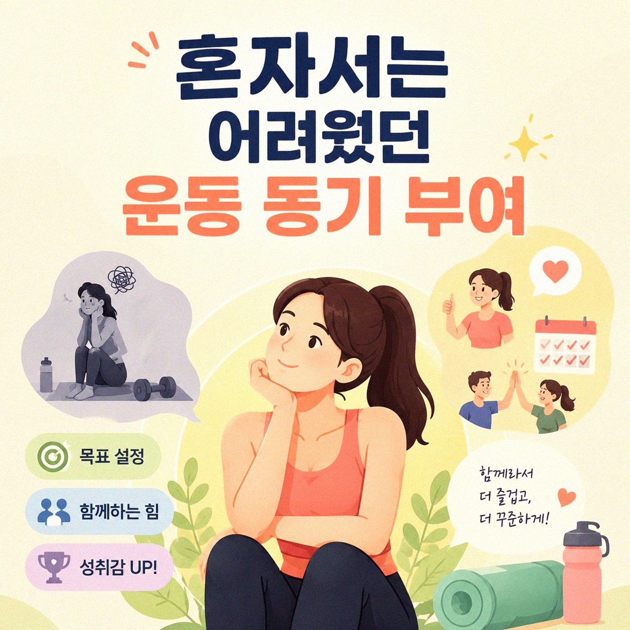 운동 꾸준히 하는 법, 러닝 크루 가입 후 달라진 점