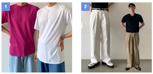 키 큰 남성 쇼핑몰