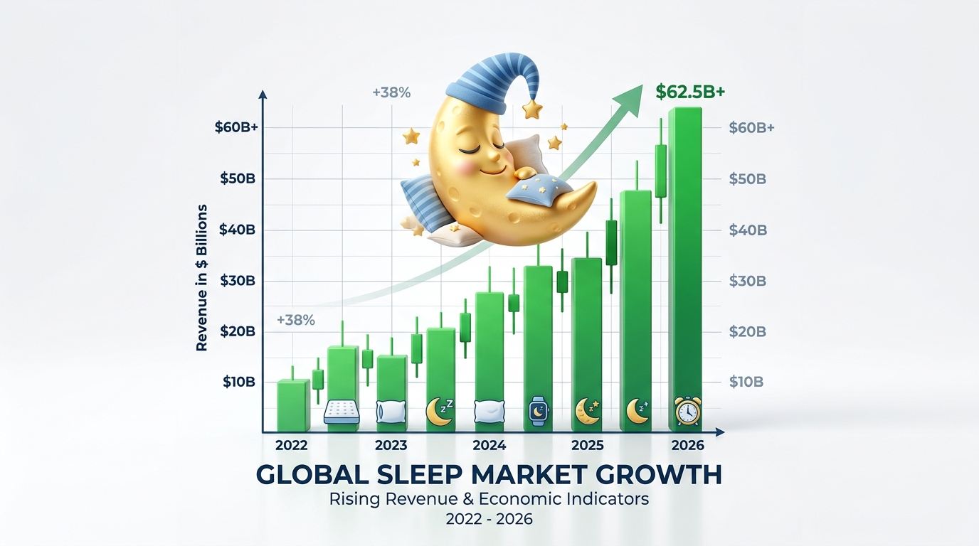 2026년 미국 수면 산업(Sleep Economy) 관련주 전망 및 핵심 투자 가이드