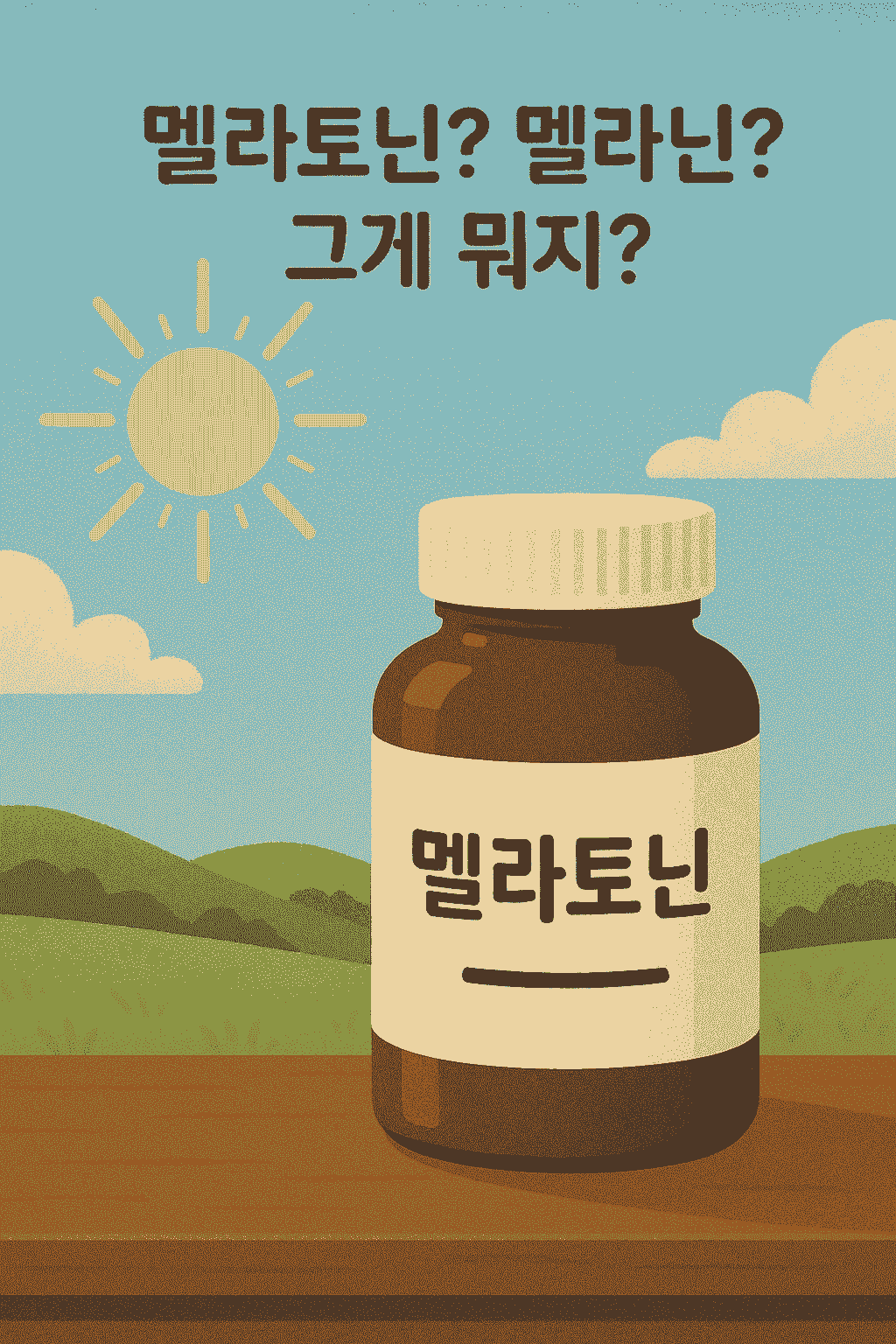 밤이 무서운 당신에게: 멜라토닌과 수면의 관계