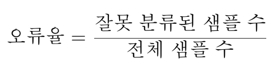 오류율 공식