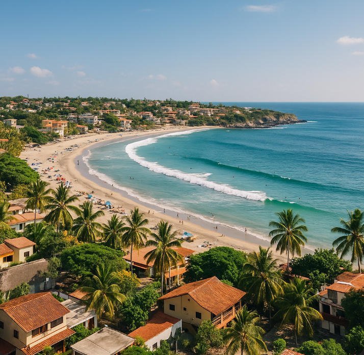 멕시코 후에르토에스콘디도의 도시