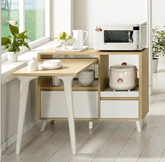 수납형 식탁: 좁은 공간의 효율을 극대화