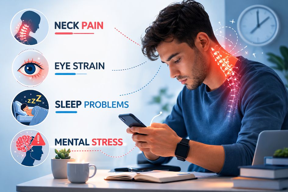 스마트폰 사용이 신체와 정신 건강에 미치는 영향