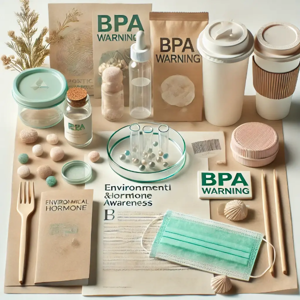 환경호르몬과 미세플라스틱 관련 정보와 대체품 스튜디오컷