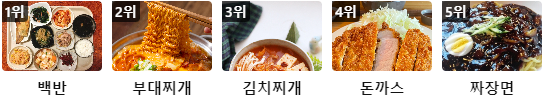 점심 메뉴 추천