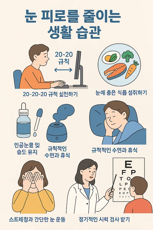 4050 눈건강 자가진단법