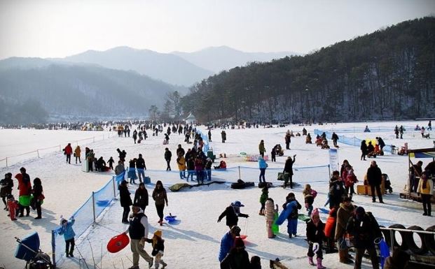 안성 두메호수빙어축제