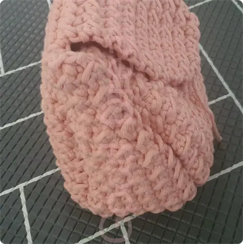 디어크로쉐 DIY 진달래꽃 리본 가방