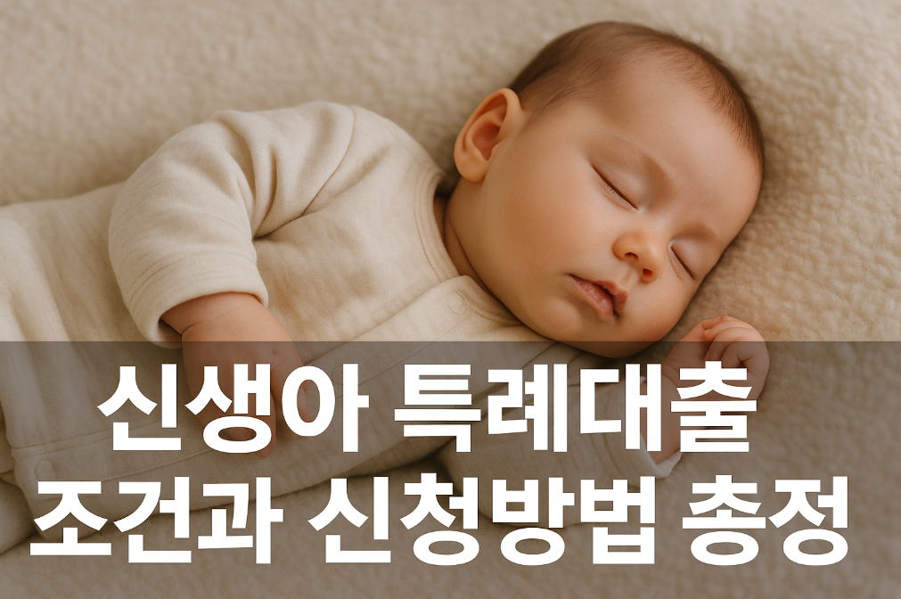 신생아 특례 디딤돌대출 3억까지 받는 완벽 가이드