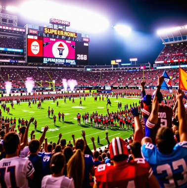 슈퍼볼의 한 장면