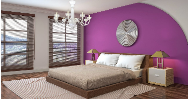 보라색의 신비감과 창의성 자극 효과