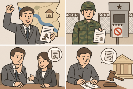 군사시설 보호구역 낙찰자의 행정처분 대응