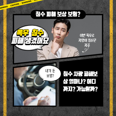 차량 침수 피해 보상 및 특별 점검 서비스