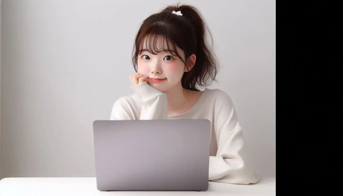 그록3-사용법을-알아보는-여성의-모습