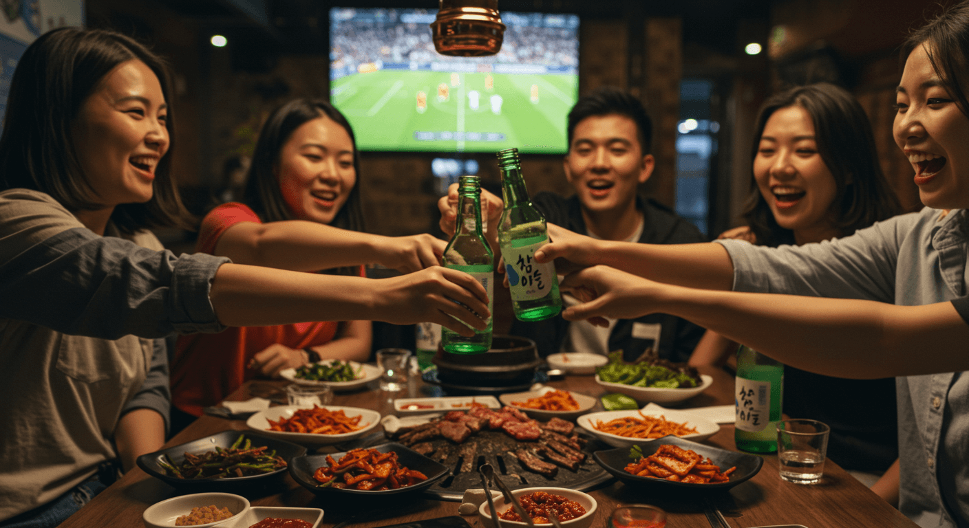 종로구 관철동 젊음의 거리에서 펼쳐지는 [소주게임뎐]