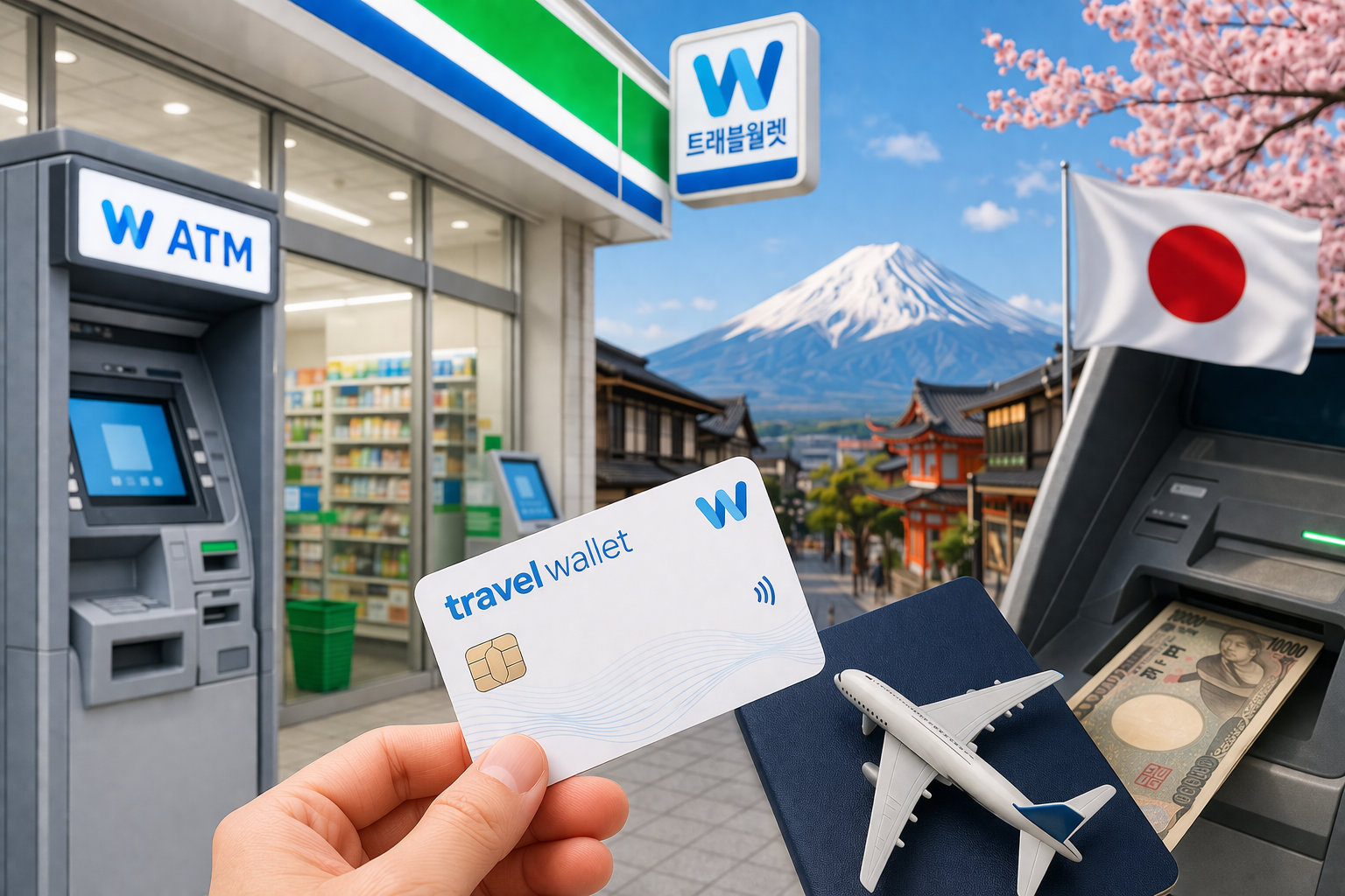 트래블월렛 카드 GS25 발급방법 총정리 (일본 ATM 사용법까지 한 번에 해결) 관련 사진