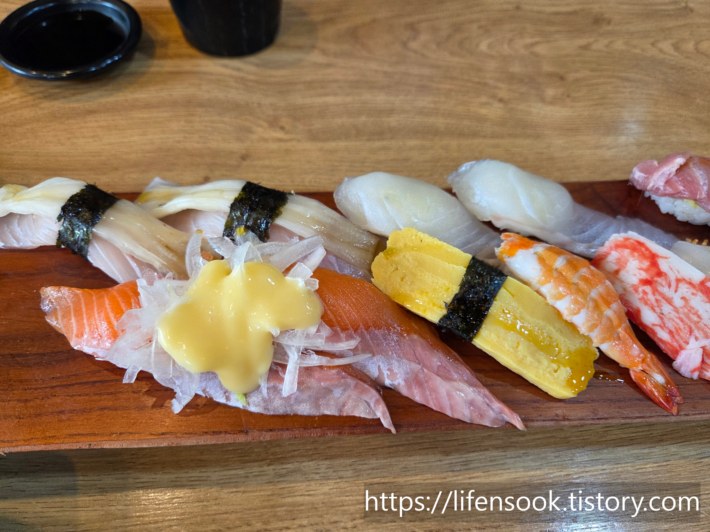 돌초밥 2인 세트 A 초밥 1