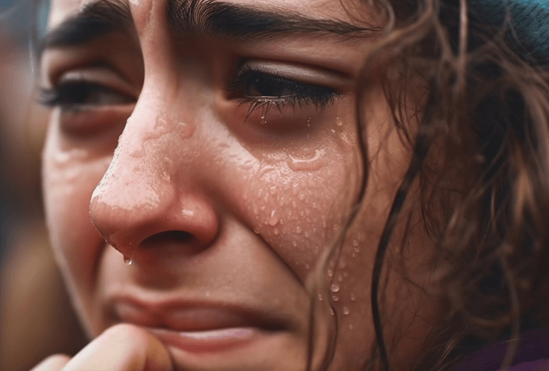 세상이 무너진 엄마