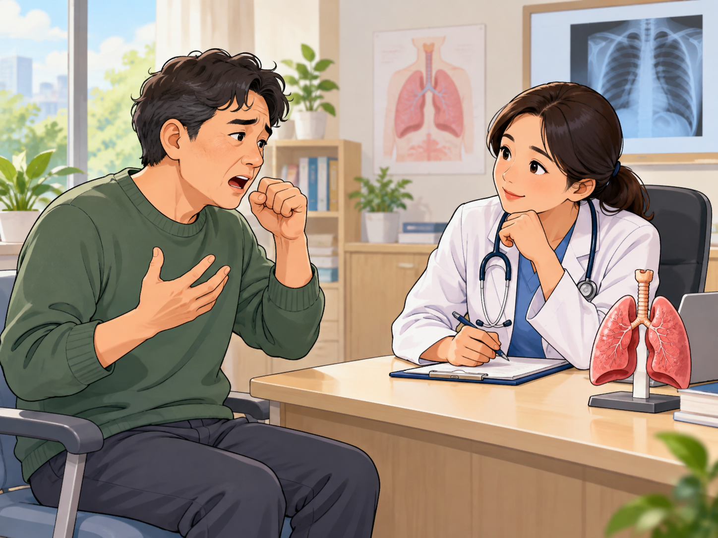 만성기침