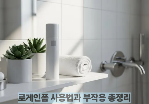 로게인폼 사용법과 부작용 총정리