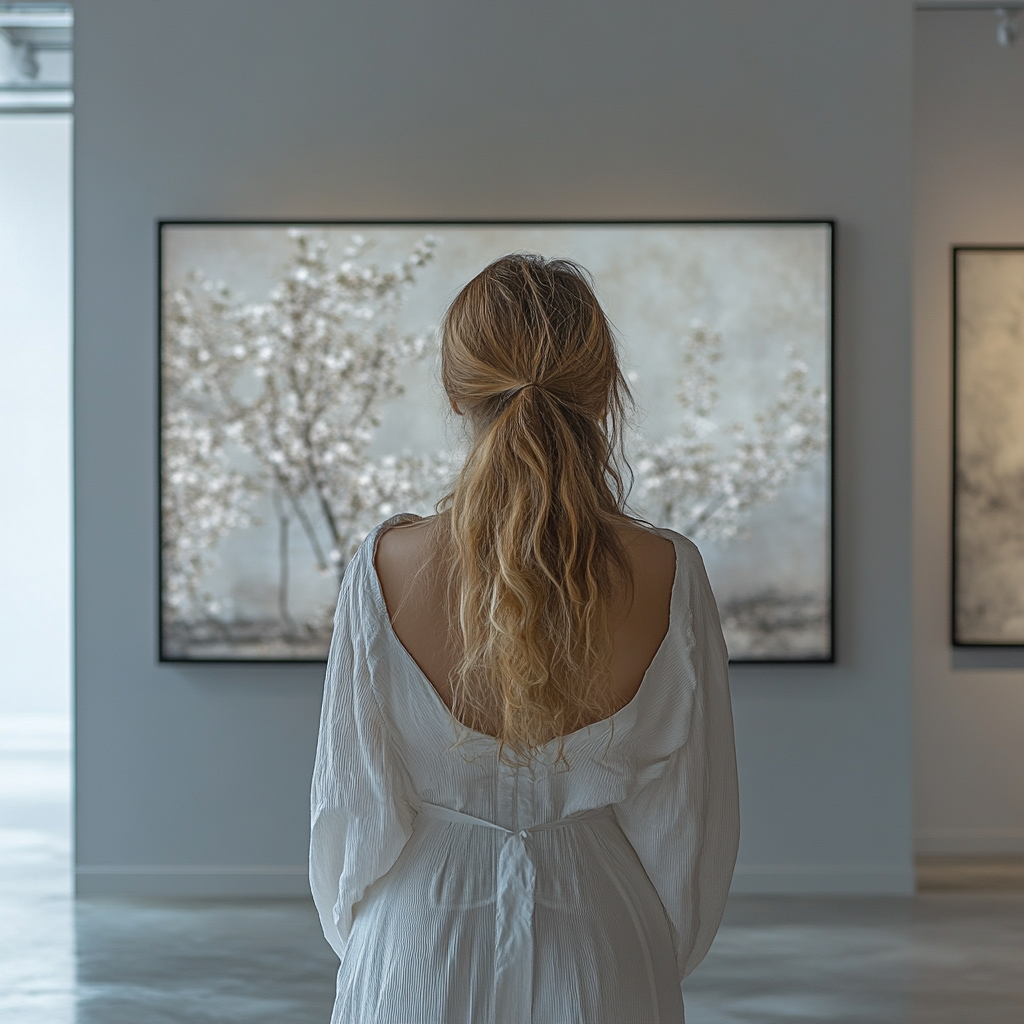 미술관에서 그림을 감상하는 꿈