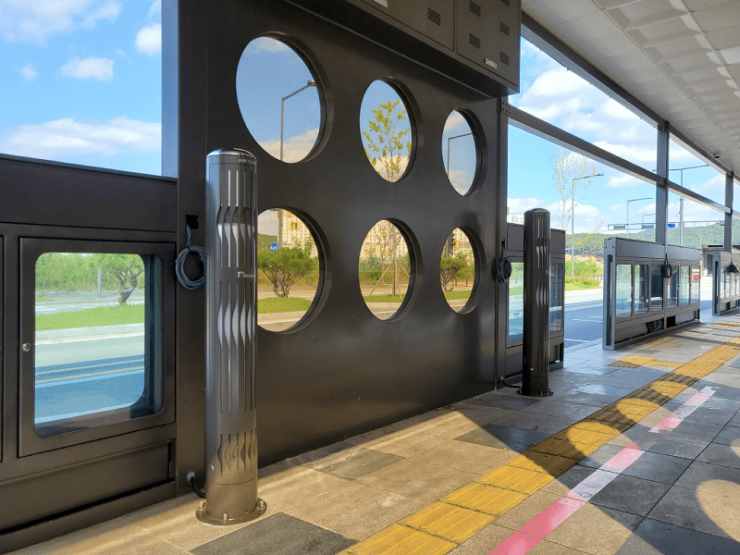 철도기술연구원, BRT 실외 미세먼지 저감장치 운영 시범사업 시행