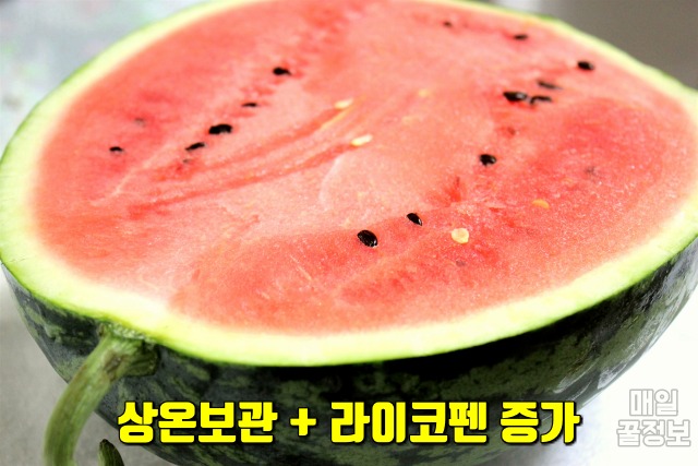 수박 냉장고 보관해도 되나요