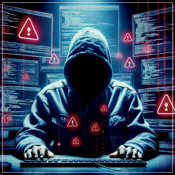 백도어 해커의 모습.