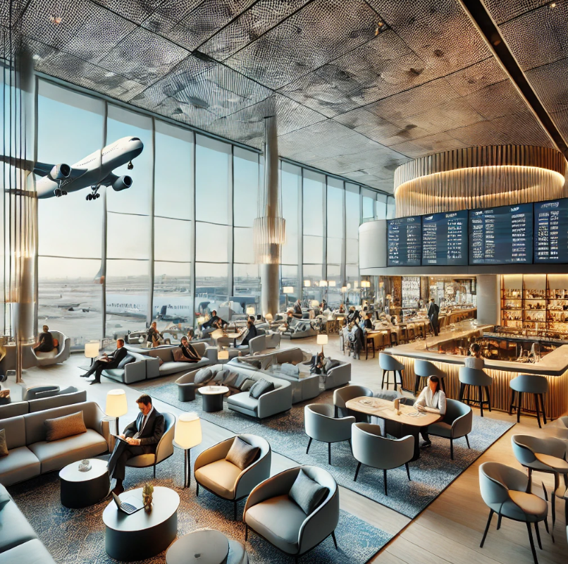 공항 라운지 관련 사진