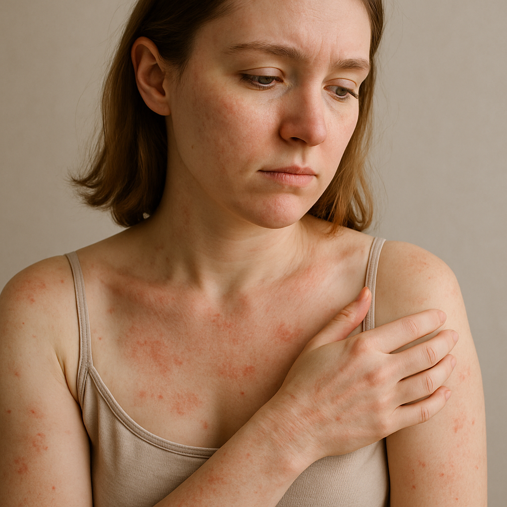 알레르기 두드러기와 아토피 비교