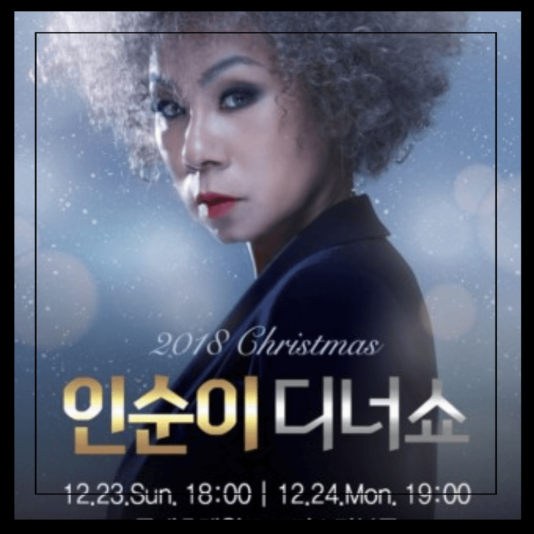 인순이 디너쇼 공연 이미지