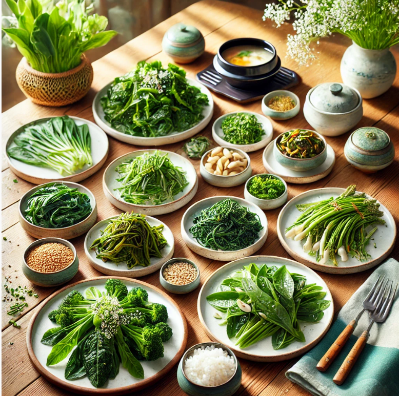 제철 봄나물 효능 및 요리법