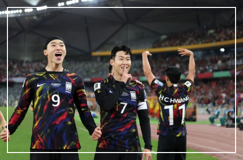 대표팀 중국전 골세레모니