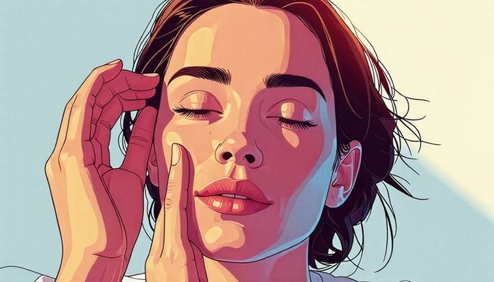 눈-주위-마사지