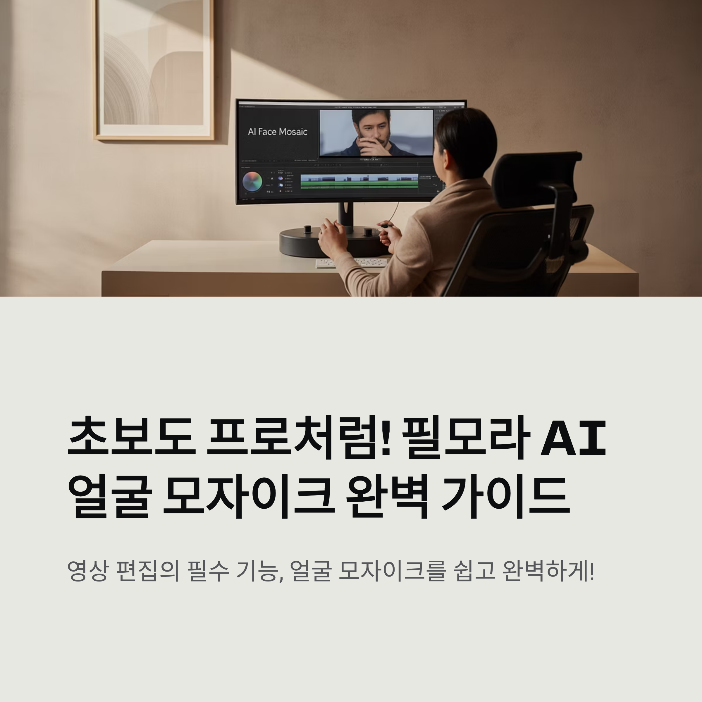 초보도 프로처럼! 필모라 AI 얼굴 모자이크로 완성하는 완벽한 영상 편집 가이드 (2025 최신)