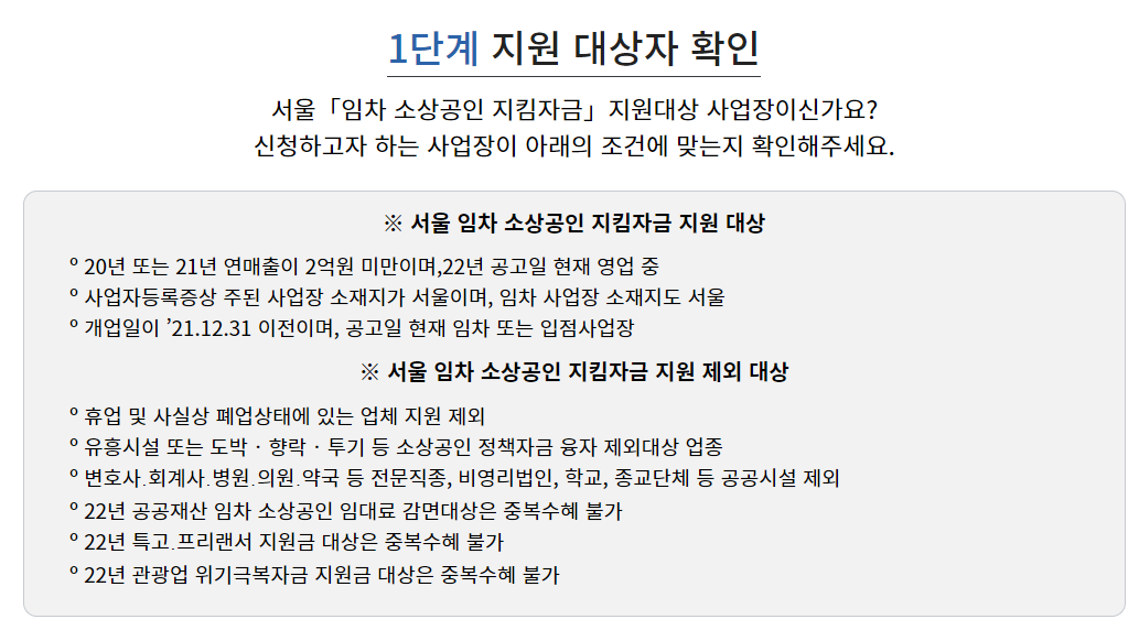 서울시-소상공인-임차-지킴자금
