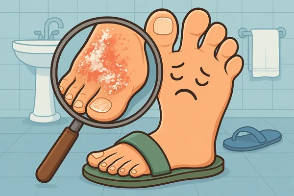 발 냄새가 심해지는 무좀 징후