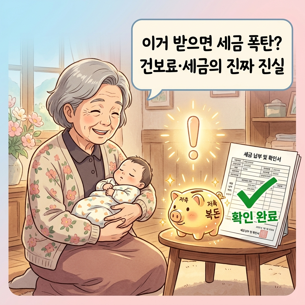 2026년 손주돌봄수당 종합소득세 신고 의무 비과세 혜택