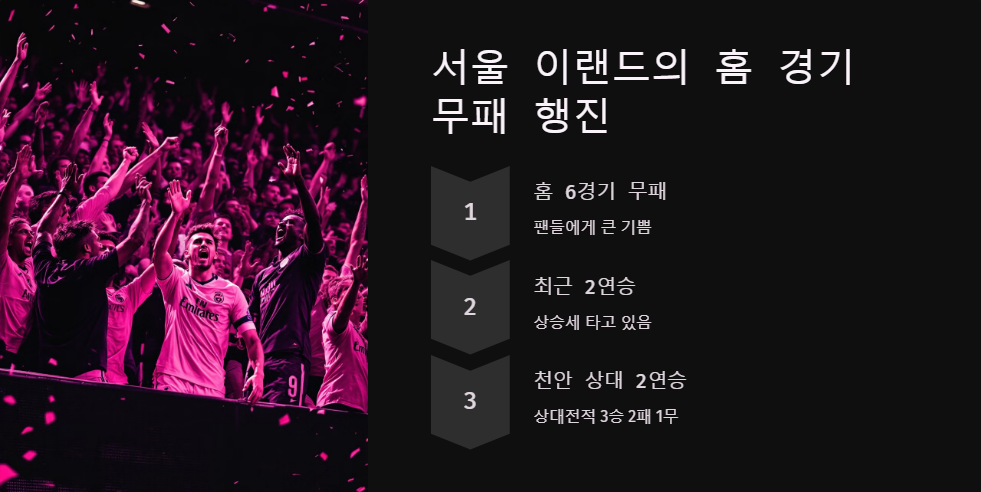 서울E 대 천안시티 축구 경기 리뷰