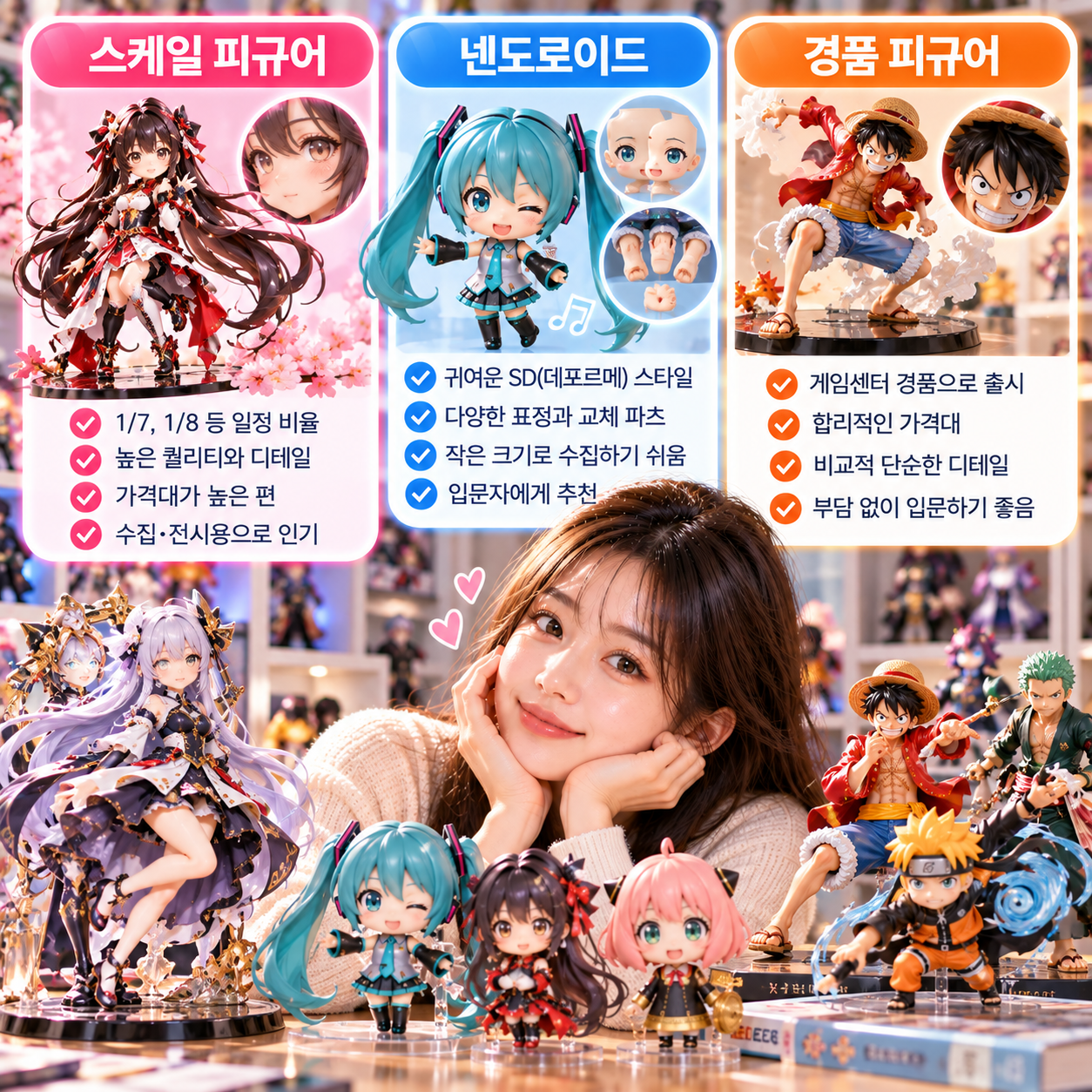 피규어 종류 총정리