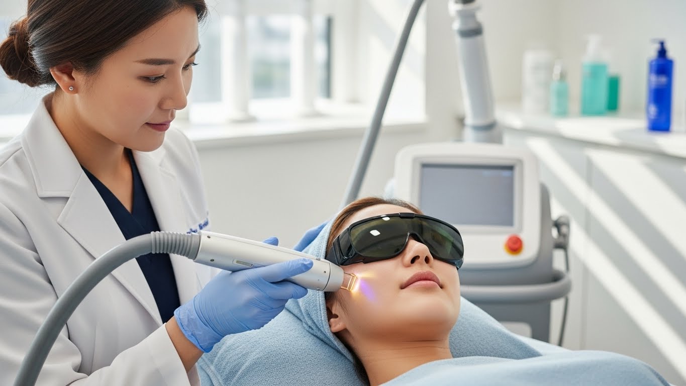 검버섯 레이저 치료 비용