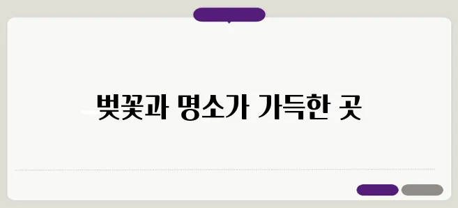 인천대공원에서 즐기는 벚꽃축제와 추천 명소 및 코스 안내입니다.