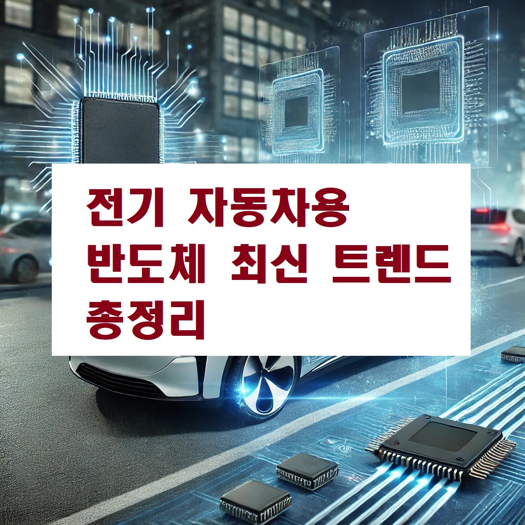 전기 자동차용 반도체 최신 트렌드 총정리