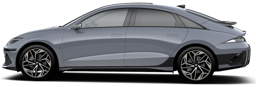 트랜스미션 블루 펄 아이오닉6 모습