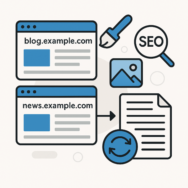기술 세팅: 도메인·테마·SEO·이미지·자동 발행 파이프라인 사진