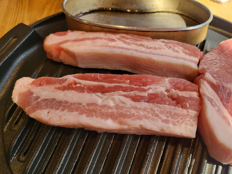 수원 권선구 명가일품화로구이 돼지고기