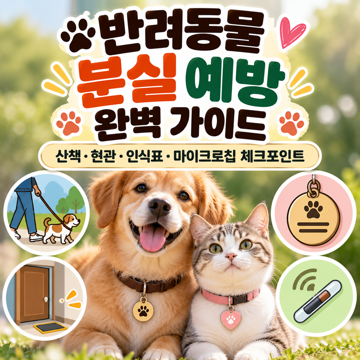 반려동물 분실 예방