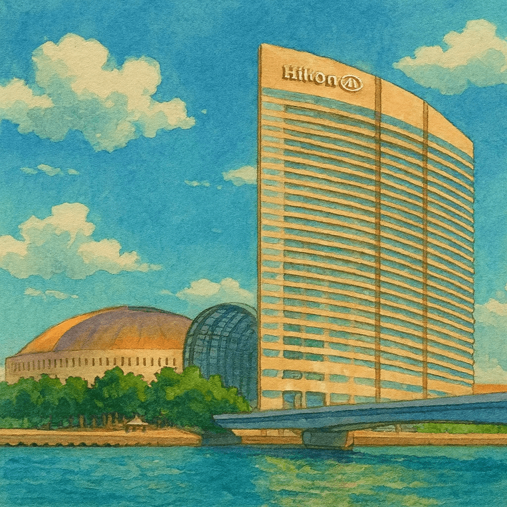 후쿠오카 힐튼 씨호크 호텔